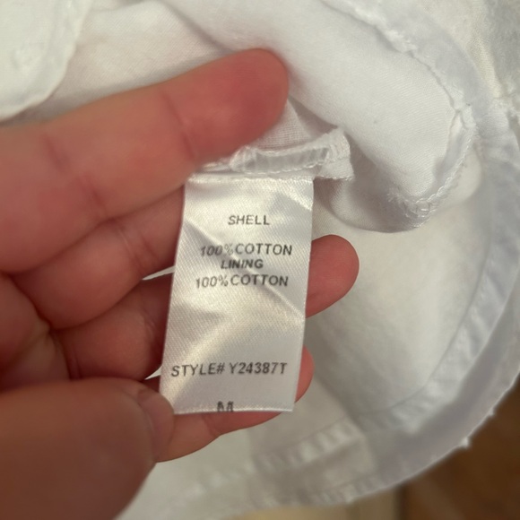 Tuckernuck White Swiss Dot Callahan Dress Medium - Picture 4 of 7